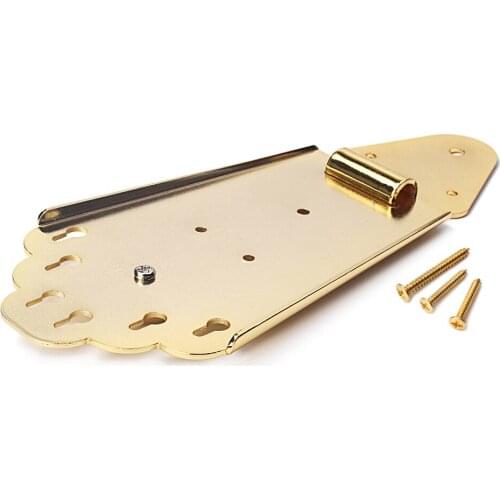 Exqusite Hollow 8 String Mandolin Tailpiece with Screws Parts Accessories