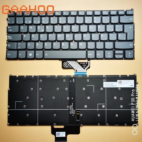 SP LA SPAIN Backlight Keyboard for Lenovo IDEAPAD 720S-13 320S-13 AIR13-7000 LAPTOP Keyboard GRAY Type POWER