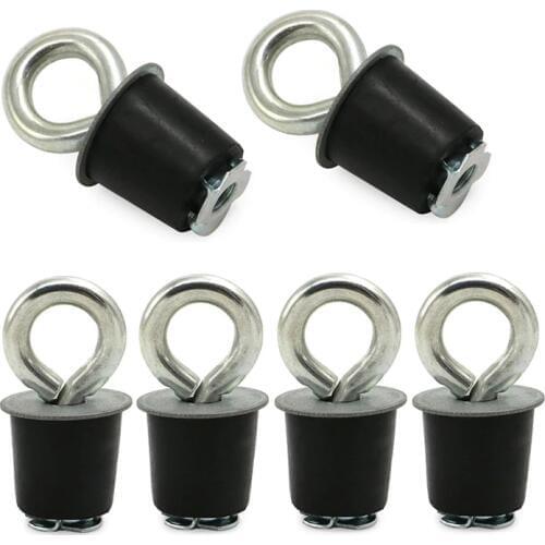 For Polaris Sportsman RZR ACE ATVs Snowmobile Lock And Ride Tie Down Anchors Type Cargo Racks Eye Bolt Fasteners 5/16" x 2 1/8"