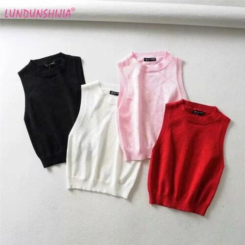 Женские трикотажные майки LUNDUNSHIJIA China At AliExpress
