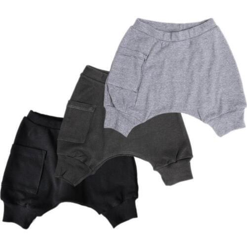 Fashion Loose Boy Pant UK Toddler Baby Kids Boy Cotton Bottom Panty Harem Pants Legging Trousers 0-5Y