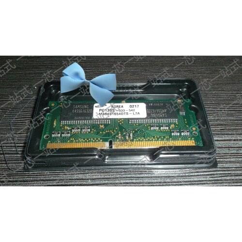 SDR 128MB PC133S-333-542 M464S1654DTS-L7A notebook memory module