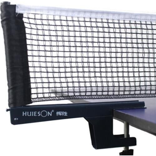 1 Set Professional Standard Table Tennis Mesh Net Ping Pong Table Net Rack Kit Table Tennis Accessories Clamp Typesve