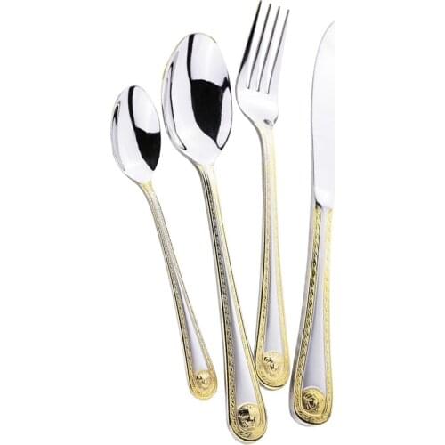 304Western tableware set stainless steel cutlery set dinnerware luxury china dinnerware set of spoons and forks dinnerware