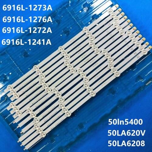 10SETS 50ln5400 50LA620V 50LA6208 led backlight strip for 50"ROW 2.1 6916L-1273A 6916L-1241A 6916L-1276A 6916L-1272A LG50LN5400
