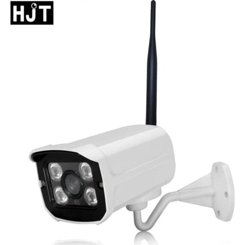 HJT WIFI Camera 5.0MP Outdoor Waterproof Humanoid Detection H.265 TF Card Slot 4IR Night Vision Surveillance Cameras With Wifi