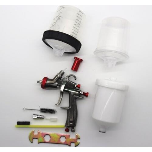 Highquality band No-clean cup LVLPAir 1.3Nozzle Spray GunR500 CarFinish Painting Gravity Automotive Finishing Coat Surface