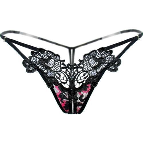 Women Sexy Lingerie erotic cute panties open crotch porn transparent flirty lace underwear crotchless couple sex wear g-string