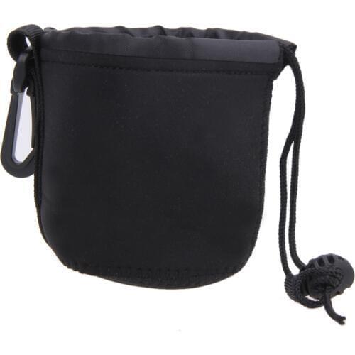100* 80mm Universal Neoprene Waterproof Soft Pouch Bag Case for Video Camera Lens