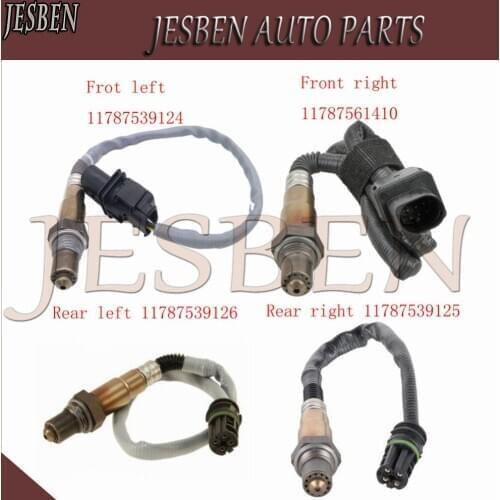11787539126 11787539125 11787539124 11787561410 4x Front rear Lambda Probe O2 Oxygen Sensor for BMW E60 E61 E63 E64 E65 E66 E67
