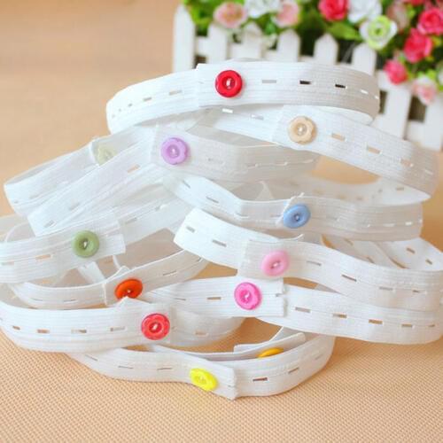 4 PC Adjustable High Elastic Fastener Buckle Diaper Fastener Elastic Fixed Belt Suitable For Baby Pregnant Diaper Fixed Belt