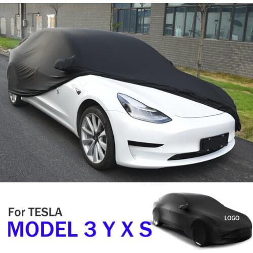 For Tesla Model 3 Outdoor Sun Protection Exterior Protective From Dust Acid Rain Waterproof Car Covers