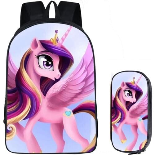 Unicorn Printed Kids School Bag for girls boys Child Book Bags for primary schoolbag Children Mochila Escolar Infantil