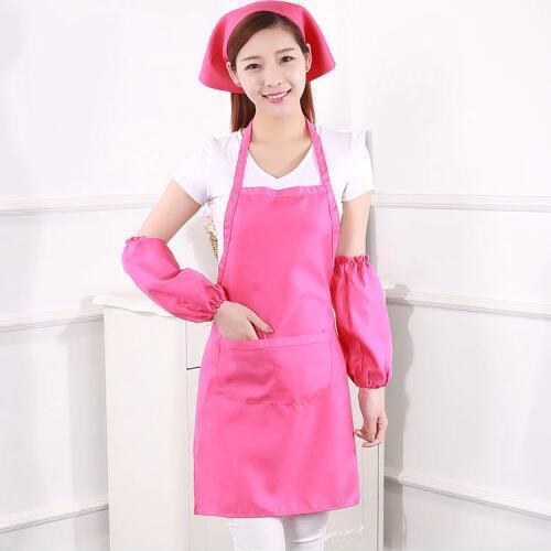 Apron Korean Fashion Kitchen Waterproof Supermarket Catering Work Attendant Apron print logo
