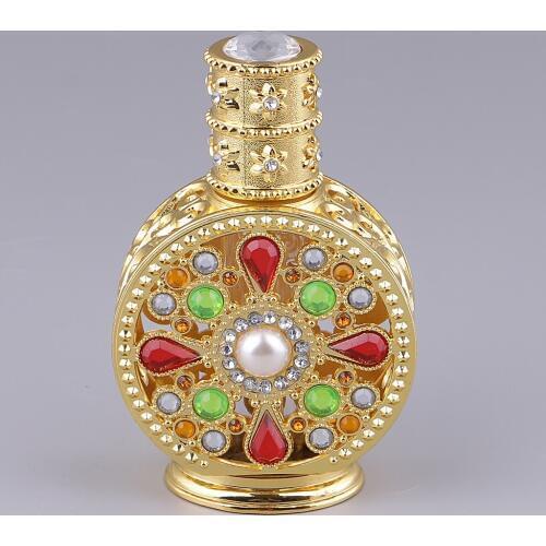 12ml Crystal Vintage Refillable Perfume Spray Bottle Novelty Lady Girls Travel Accessories