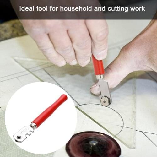 Glass Cutter Tool Professional Grade Glass Bottles Cutting Tool Diamond Tipped Glass Knife Tools Portable Glass Cutter