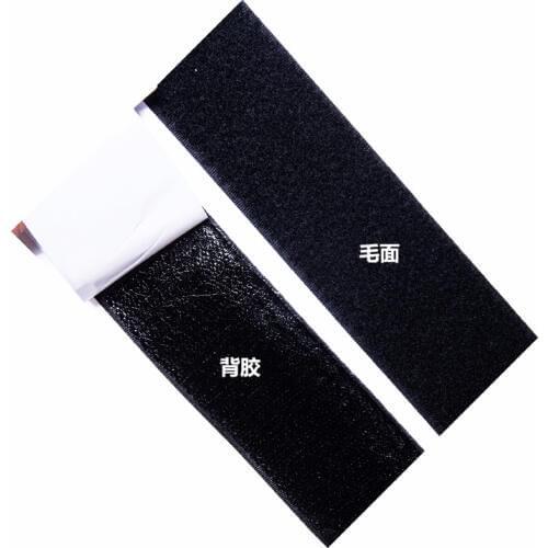 16/20/25/30/40/50mm Width Black White Sew on Hook Loop Tape 3 Meters Backing Self Adhesive Fastener Tape DIY Garment Accessories