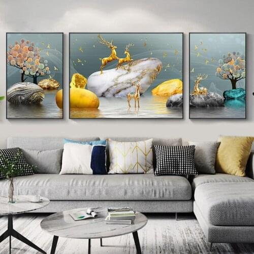 Trinity Rich Milu Diamond Painting Full Diamond 5D Tile Point Diamond Embroidery Living Room Decoration Diamond Paintings