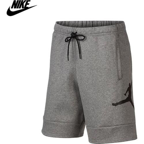 Original Nike Jordan Jumpman weather fleece mens basketball shorts-gray CK6707-091