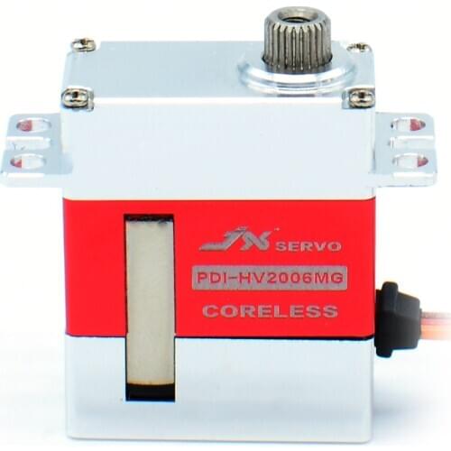 PDI-HV2006MG JX Servo 6.2kg Metal Gear Full CNC Coreless HV Digital Servo for RC Glider 500 Class Helicopter Tail Swashplate