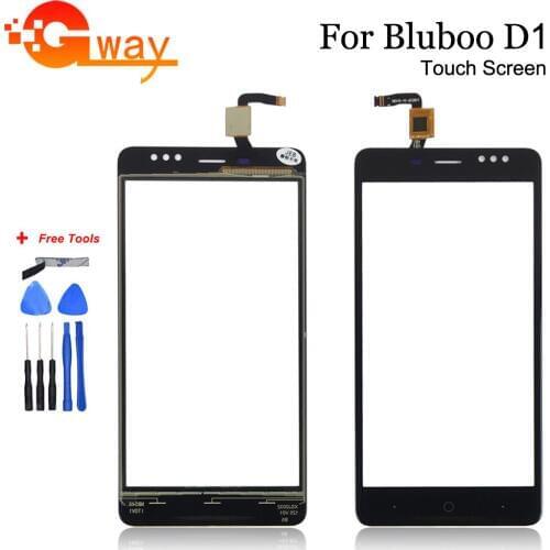 FSTGWAY Touch Panel For Bluboo D1 touch Screen Digitizer glass+Free Tools