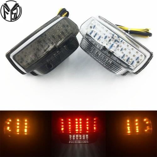 For Honda CBR600RR CBR 600 RR 2007 2008 2009 2010 2011 2012 Rear Tail Light Brake Turn Signals Integrated LED Light Accessories