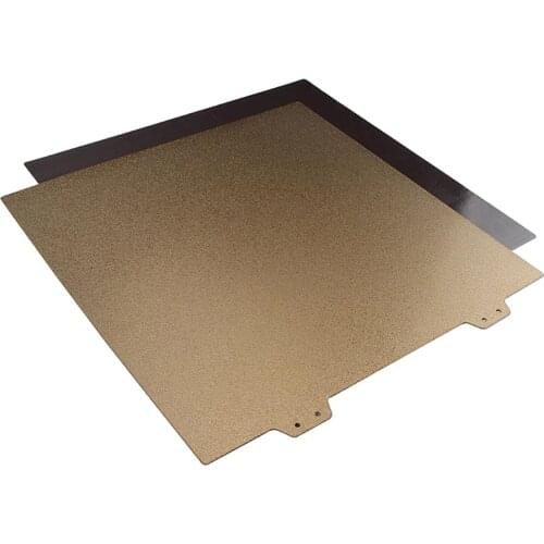 1 Set Upgrade Printer PEI Powder Steel Plate Bed Spare Parts Build Plate Compatible for 350 V2