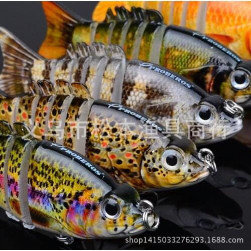 100pcs/lot 3.5" 9cm classic bait lures 0.39OZ 11g plastic bionic bait lures bait fish bait multilevel HS-003