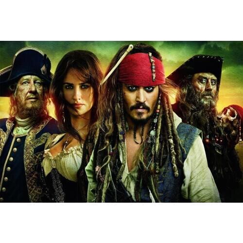 5D Full Diamond Painting Jack Sparrow Free Shipping Home Decoration DIY Picture Handicraft
