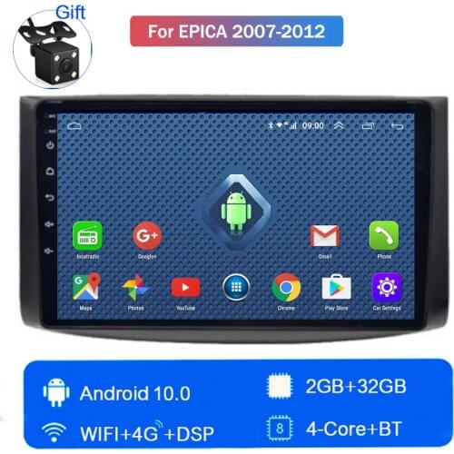 Android 10 Quad Core ROM 32GB for Chevrolet Epica 2007 2008 2009 2010 2011 2012 car multimedia touch screen all in one machine