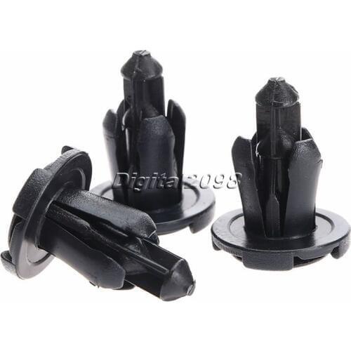 Yetaha 50 Auto Styling Bumper Fastener Rivet Retainer Push Engine Fender Car Door Trim Panel Clip MR200300 for Mitsubishi Honda