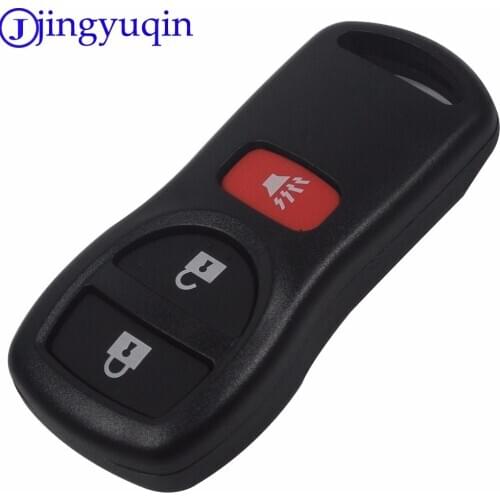 3 Button Remote Entry Car Key Shell Case Cover For Nissan Armada Xterra Pathfinder Frontier Quest Titan Murano Remote Control