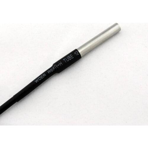 Taidacent LM35DZ Temperature Sensor Waterproof Temperature Probe Stainless Steel Temperature Probe 1 Meter