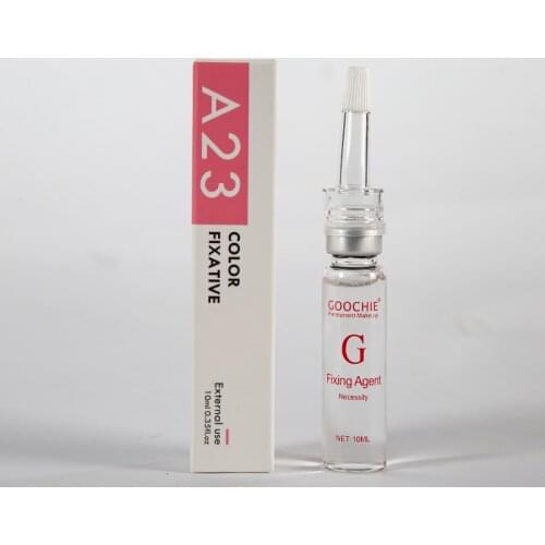 Goochie Permanent Makeup Microblading Eyebrow Pigment Flxing Agent PMU Ink Color Tattoo Midway Lock Essence 10ml pigmentos