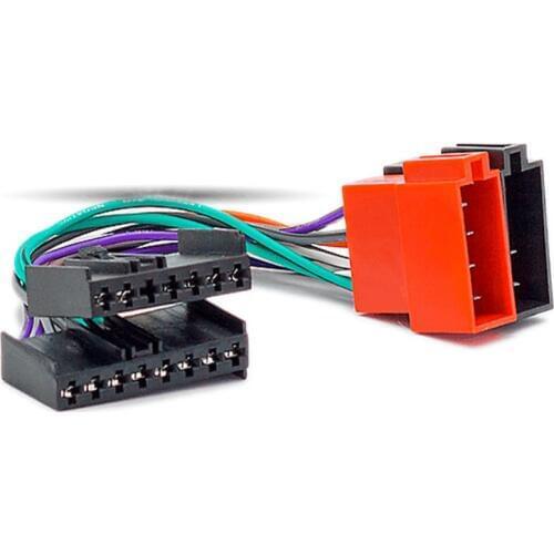 ISO Adapter for FORD 1985-2005 JAGUAR LINCOLN MERCURY Radio OEM Wire Loom Harness Connection