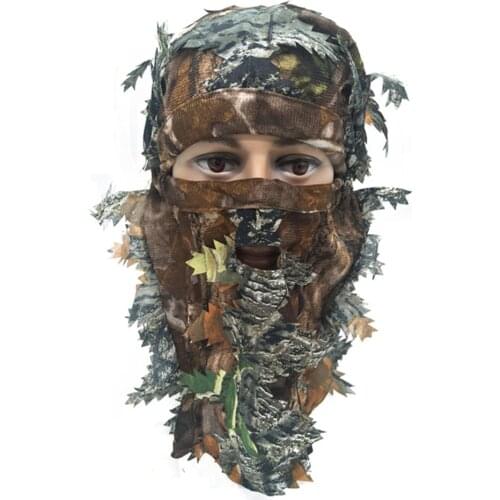 3D Camouflage Balaclava Full Face Mask Wargame Cycling Hunting Army Bike Military Helmet Liner Tactical Airsoft Cap