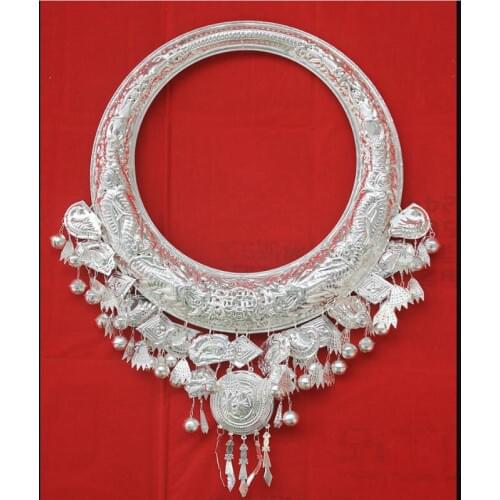 Miao dance jewelry Necklace Hmongb Collars Ethnic dance Women Neck ring