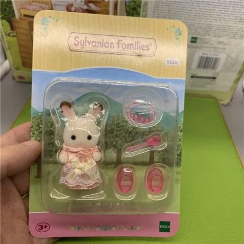 Geniune Sylvanian Doll Families Dollhouse Animal Figures furniture set clothes house food without package