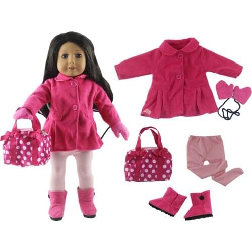 Hot sell! 1 set Leisure handmade dress Doll Clothes outfit Princess skirt for 18 inch American Doll