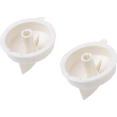 2Pcs Microwave Oven Rotary Knob Timer Plastic Control Switch For Media Universal MOLF