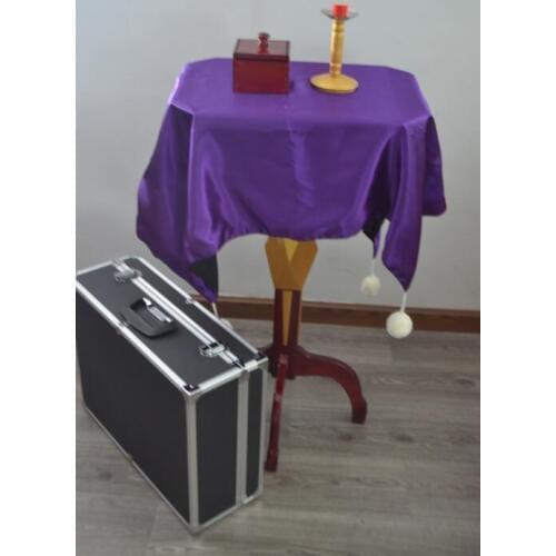Mult-Function Floating Table (Anti Gravity Box + Metals Candlestick), Accessories,Mentalism,Fun,Stage Magic,Magia Props,Toys