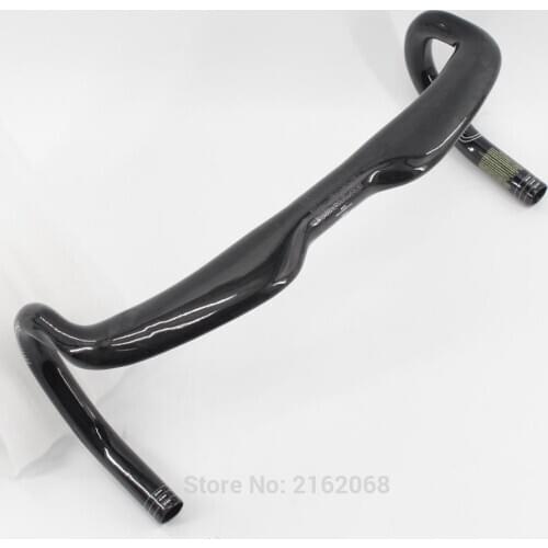 Newest VukaSprint V2 Road bike UD full carbon fibre Handlebar carbon bicycle Handlebar 31.8*400/420/440mm carbon parts Free Ship