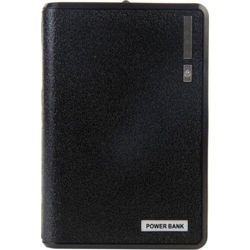 2021 New Dual USB Power Bank 4x 18650 External Backup Battery Charger Box Case For Phone