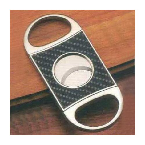 CARBON FIBER Cigar CUTTER Double Cut Blade Sharp Cigar Scissors Smooth Finger Stretch Pocket guillotine Cigar Cutter W Gift Box