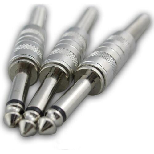 6.3/6.35/6.5 Microphone plug Into the JK head audio cable plug