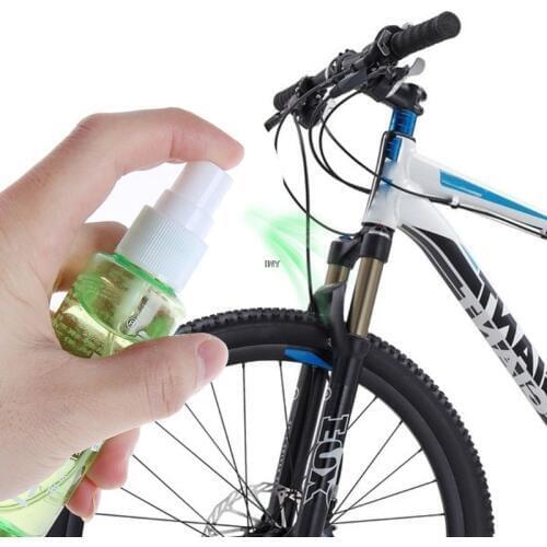 1Pc Premium 60ml Spray Bicycle Lubricant MTB Mountain Car Bike Front Fork Oil Cycling Damping Special Oil INY