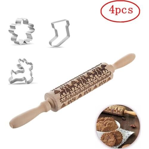 TCJJ Wooden Rolling Pins For Dough