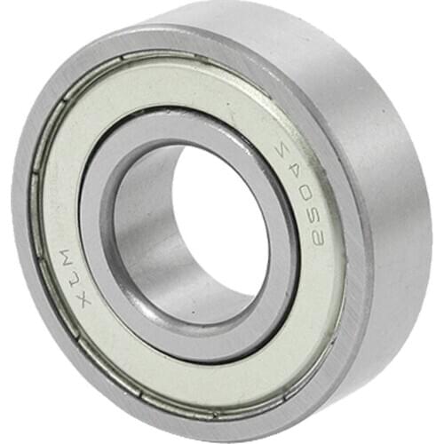Top List 20x47x14mm 6204Z Double Metal Shielded Wheel Axle Ball Bearing