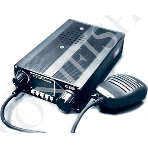 XIEGU G1M civil amateur shortwave radio station, receiving frequency 0.5--30MHz, receiving sensitivity 0.45uV