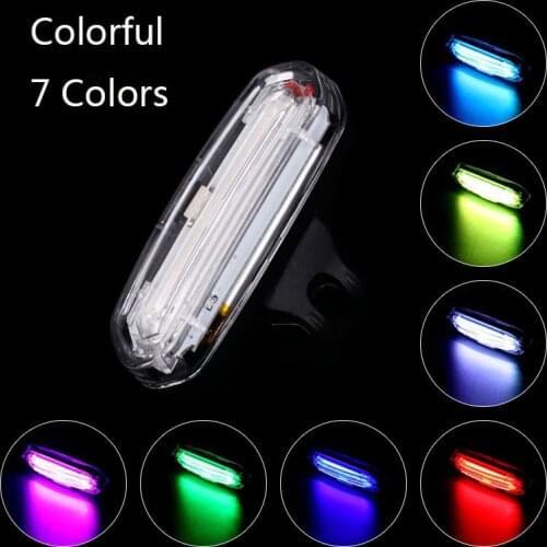 USB Rechargeable Bicycle Rear Light Cycling LED Taillight Waterproof MTB Road Bike Tail Light Back Lamp for Bicycle